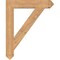 Ekena Millwork Traditional Arts & Crafts Smooth Bracket, Western Red Cedar, 5 1/2"W x 34"D x 42"H BKT06X34X42TRA03SWR - alternate 2